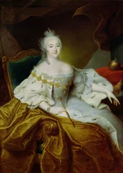 Portrait of the Empress Elizabeth Petrovna, c.1745